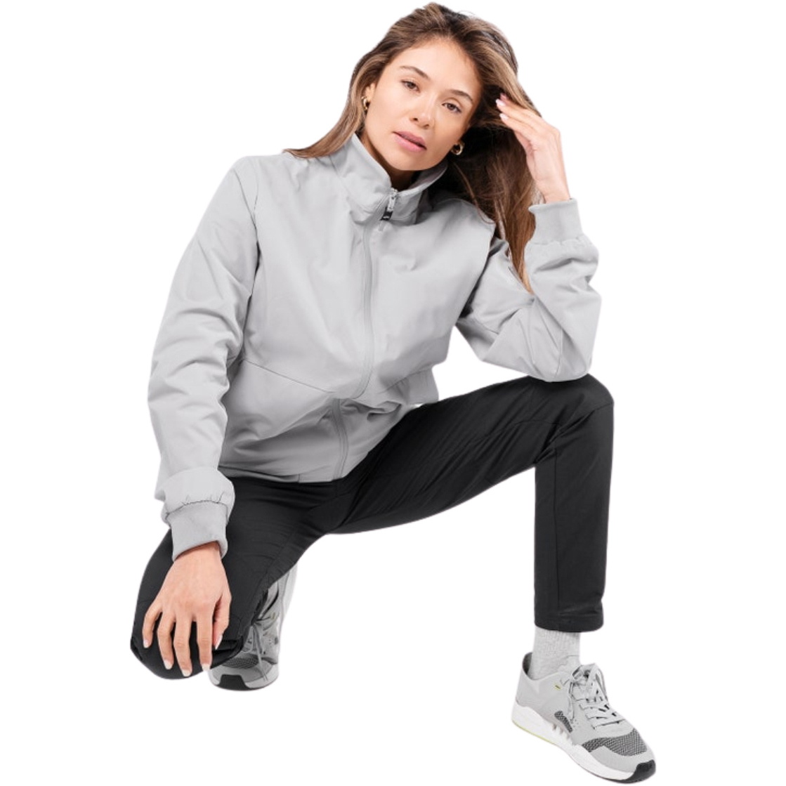 Zhik Womens Flight Jacket JKT-0070-W-PLT - Platinum